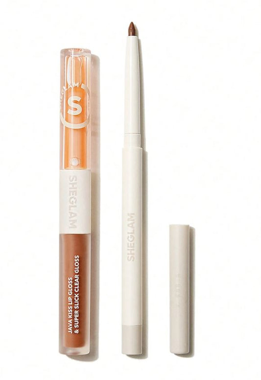 Sheglam - Soft 90's Glam Lip Liner And Lip Duo Set